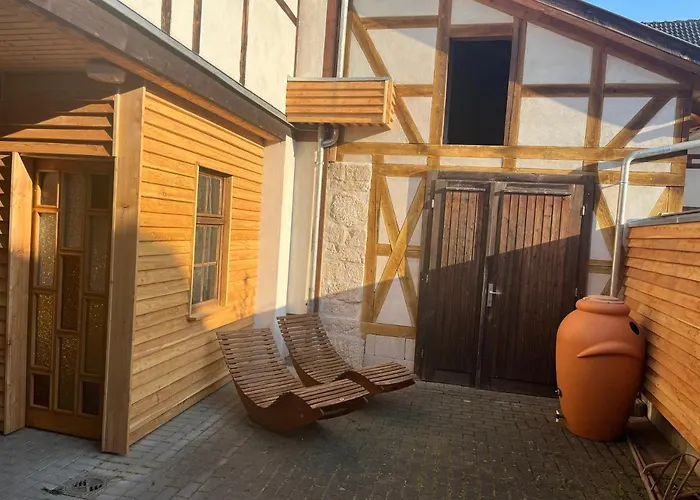 Delux Kunstgalerie Und Ilmradweg Appartement Kranichfeld